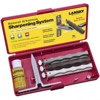 Точильная система LANSKY NATURAL ARKANSAS